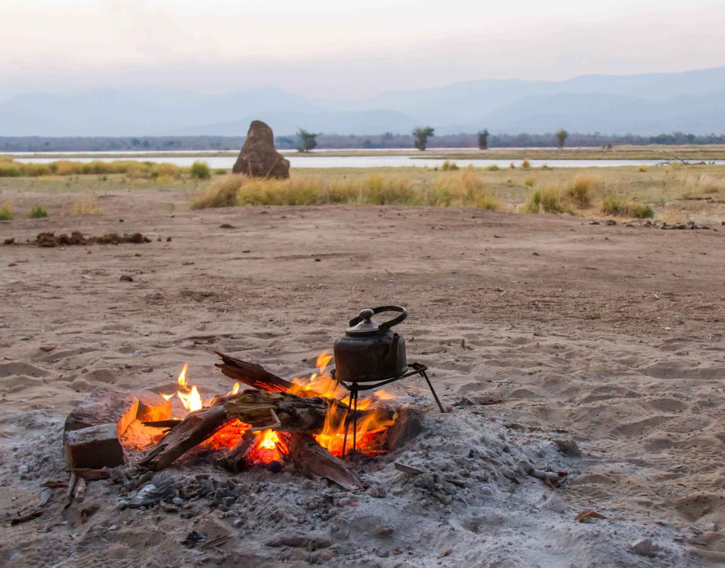 Camp fire, Zambezi & the African bush... it doesn't get better than this!